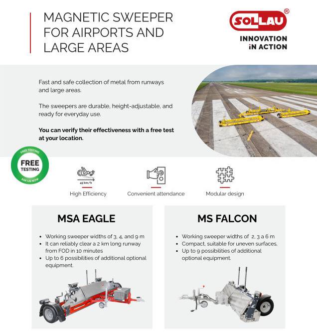 Магнитный подборщик MS FALCON и MSA EAGLE