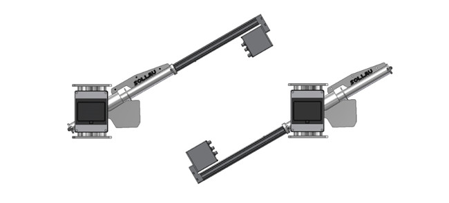 Цилиндр может быть размещен в верхней или нижней части сепаратора