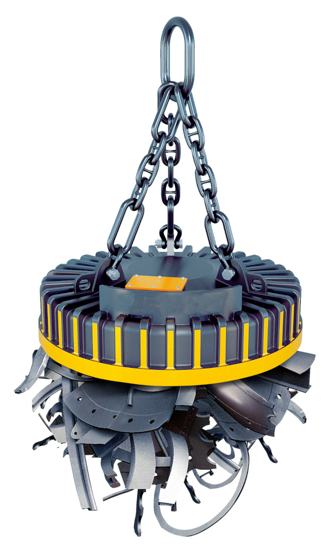 Подъёмный электромагнит для металлолома EMG-SM