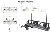 Магнитные подборщики для аэродромов и больших площадей MS 2000 FALCON