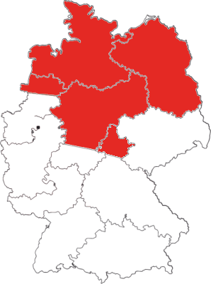 Deutschland - Vertretungsgebiet Norddeutschland