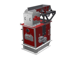 Линия сепарации магнезитового (гранатового) песка для отделения ферромагнитных примесей