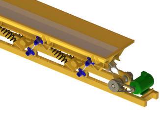 Вибрационные конвейеры с собственной частотой