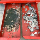 Отделение остатков алюминия от литейного песка