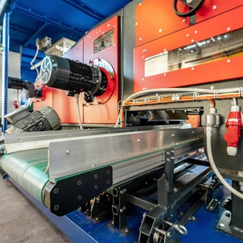 Мобильная линия сортировки