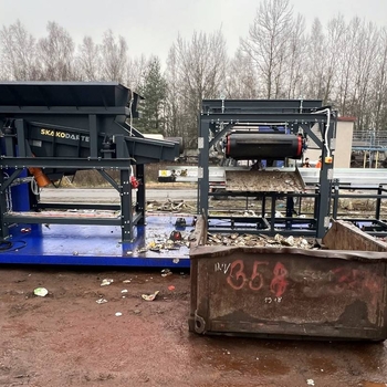 Мобильная линия сортировки