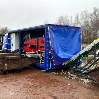 Мобильная линия сортировки