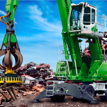 Подъёмный электромагнит для металлолома EMG-SM – круглый магнит для металлолома